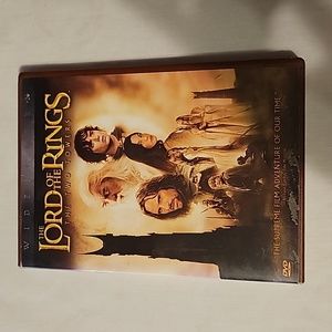 The lord of the rings the two towers dvd movie